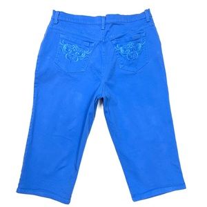 Gloria Vanderbilt Amanda Capri Stretch 14 (34W)